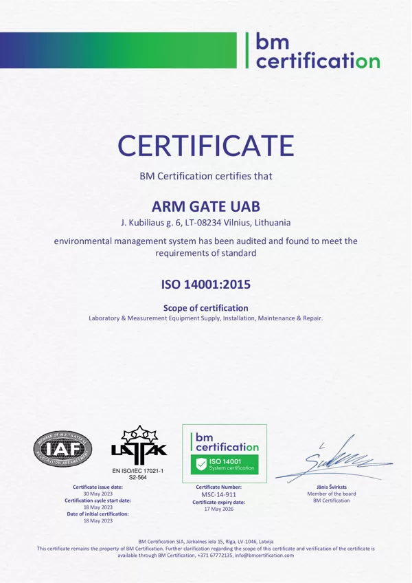 ISO 14001:2015